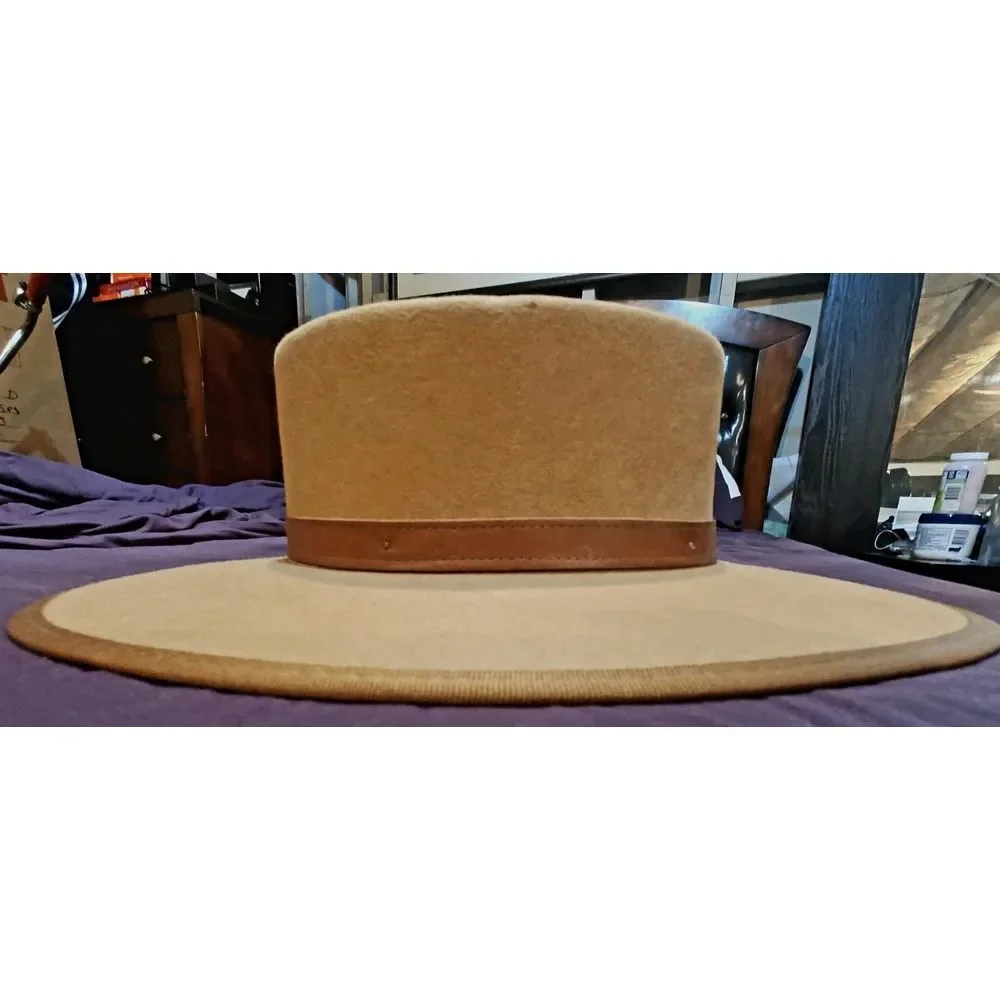 Rare Goorin Bros Fedora Hat Brown Size Large - Picture 4 of 12